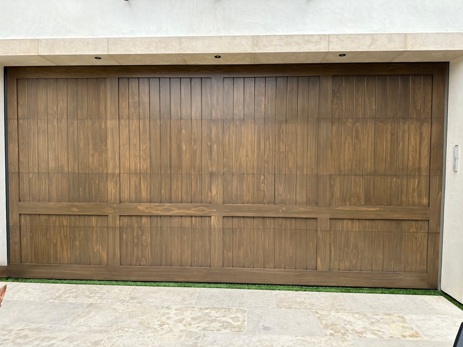 GD-16 — Durable Accoya Wood Garage Door